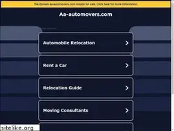 Sites similar to aa-automovers.com