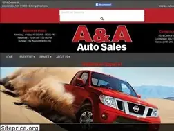 Sites similar to aa-autosales.com
