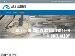 Sites similar to aaa-alloys.com