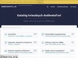 Sites similar to aaadodavatel.sk