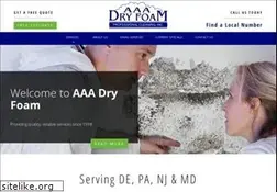 Sites similar to aaadryfoam.com