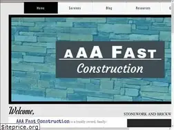 Sites similar to aaafastconstruction.com