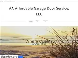 Sites similar to aaaffordablegaragedoors.com