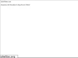Sites similar to aaafilters.com