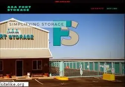 Sites similar to aaafortstorage.com
