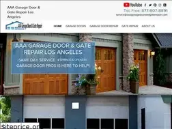 Sites similar to aaagaragedoorandgaterepair.com