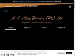 Sites similar to aaalloys.co.za