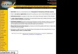 Sites similar to aaamath.com