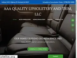 Sites similar to aaaqualityupholstery.com