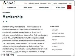 Sites similar to aaasmember.org