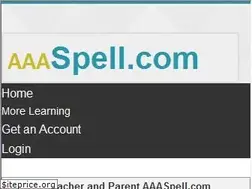Sites similar to aaaspell.com
