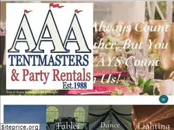 Sites similar to aaatentmasters.com