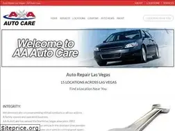 Sites similar to aaautocarelv.com
