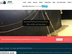 Sites similar to aaawaterproofing.ca