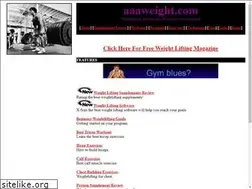 Sites similar to aaaweight.com