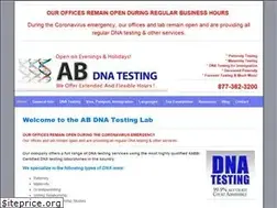 Sites similar to aabbdnatesting.com