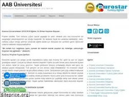 Sites similar to aabuniversitesi.net