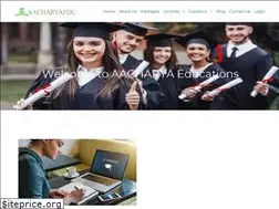 Sites similar to aacharyaedu.com