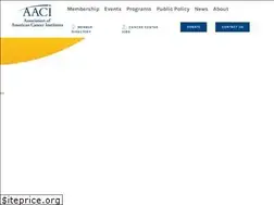 Sites similar to aaci-cancer.org