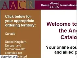 Sites similar to aacr2.org