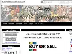 Sites similar to aacsautographs.com