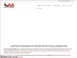 Sites similar to aacurbing.com