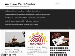 Sites similar to aadhaarcardcenter.com