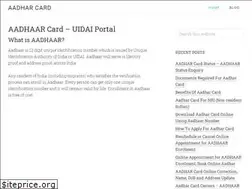 Sites similar to aadharcard.news