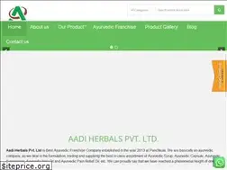Sites similar to aadiherbals.in