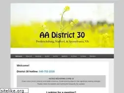 Sites similar to aadistrict30va.org