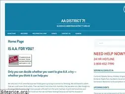 Sites similar to aadistrict71.org