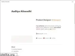 Sites similar to aaditya.design
