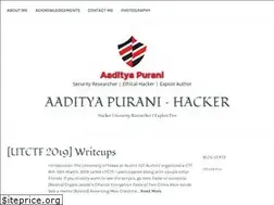 Sites similar to aadityapurani.com