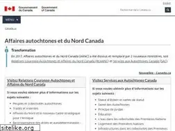 Sites similar to aadnc-aandc.gc.ca