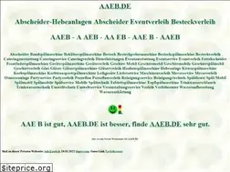 Sites similar to aaeb.de