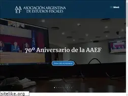 Sites similar to aaef.org.ar