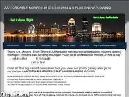 Sites similar to aaffordablemovers.com
