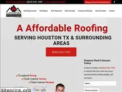 Sites similar to aaffordableroofing.com