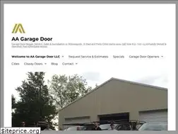 Sites similar to aagaragedoor.com