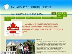 Sites similar to aahappypestcontrolservice.ca