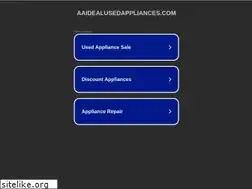 Sites similar to aaidealusedappliances.com