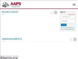 Sites similar to aaips.org