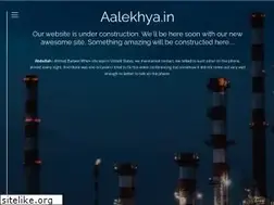 Sites similar to aalekhya.in