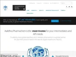 Sites similar to aalidhrapharmachem.com