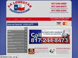 Sites similar to aalonestartransmissions.com