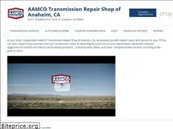 Sites similar to aamcoanaheim.net