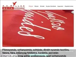 Sites similar to aamillernyomda.hu
