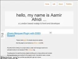 Sites similar to aamirafridi.com