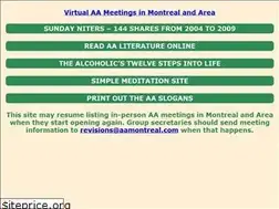 Sites similar to aamontreal.com
