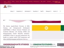 Sites similar to aamusted.edu.gh